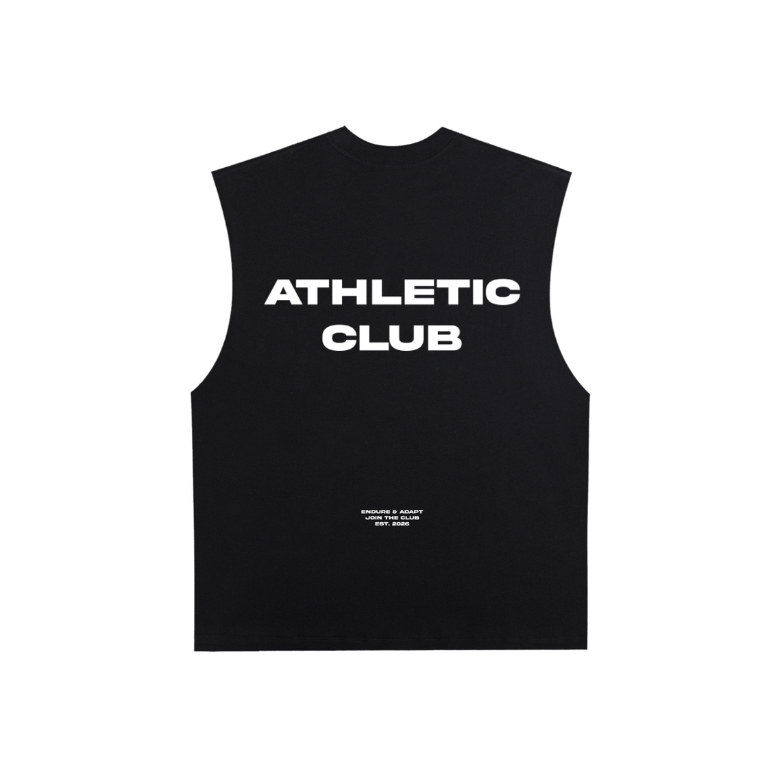 Raw Edge Cotton Tank Top